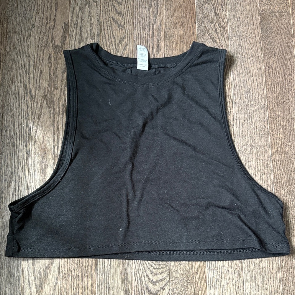 Balance Collection Black Muscle Tee